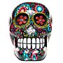 Fantasy Ornament - Floral Day Of The Dead Skull