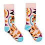 Hop Hare Bamboo Socks S/m - Psychedelic Evil Eye