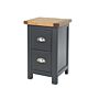 Dunkeld 2 Drawer Petite Bedside Cabinet