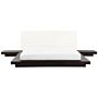 Japan Bed Frame Dark Wood Eu Super King Size 6ft Wood Veneer Low Profile