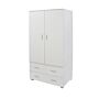 Lido 2 Door, 2 Drawer Low Wardrobe