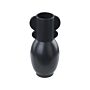 Decorative Table Vase Black Porcelain 29 Cm