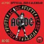 Ac/dc Square Calendar 2025