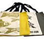 Lrg 2x4oz Reversable Cotton Bag 38x42cm - (2 Designs)