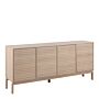 Linley 4 Door Sideboard In White Oak