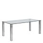 Kante Dining Table With Glass Top