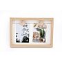 Two Heart Peg 4x6" Photo Frame