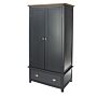 Dunkeld 2 Door, 1 Drawer Wardrobe