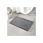 60cm L X 40cm W Non-slip Absorbent Textured Floor Mat For Bathroom Doorways