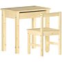 Junior Vida Aries Desk & Chair, Pine