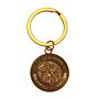 Celtic Fc Antique Gold Crest Keyring