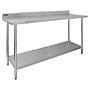 Commercial Stainless Steel Catering Table - 6ft Wide