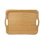 Non-slip Tray Oak - 42 X 30cm