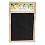 Chalkboard With Lemon Design