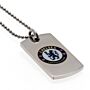 Chelsea Fc Colour Crest Dog Tag & Chain