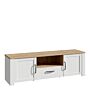 Bohol Tv Unit In Riviera Oak/white