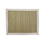 Set Of Four Woven Grass Place Mats