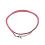 Faux Leather Pendant Cord - 2.5mm X 55cm - Pink A064