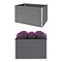 Vidaxl Garden Raised Bed Wpc 150x100x91 Cm Grey