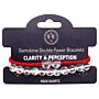 Gemstone Double Power Bracelets- Rock Quartz