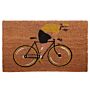 Coir Door Mat - Cycle Works Bicycle