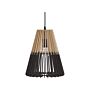 Hanging Lamp Pendant Lamp Light Wood Black Scandinavian Design