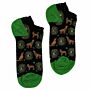 M/l Hop Hare Bamboo Socks Low (7.5-11.5) - Moonlight Wolfs