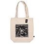 Hop Hare Tote Bag - I Am Brave - 10oz Cotton Canvas