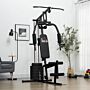 Homcom Multifunction Home Gym Machine, With 45kg Weight Stacks, For Strength Training