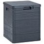 Vidaxl Garden Storage Box 90 L Anthracite