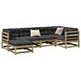 Vidaxl 6 Piece Garden Sofa Set Impregnated Wood Pine