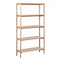 Braidwood Bookcase With 4 Shelves In White