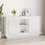 Vidaxl Sideboard High Gloss White 102x35x60 Cm Engineered Wood