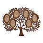 Wooden Multi Photo Frame, Tree Of Life Design