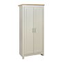 Highgate 2 Door Wardrobe Cream & Oak