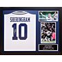 Tottenham Hotspur Fc 1994 Sheringham Signed Shirt (framed)