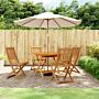 Vidaxl 5 Piece Garden Dining Set Solid Wood Acacia