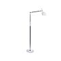 Floor Led Lamp White Synthetic Material 169 Cm Height Dimming Cct Modern Lighting