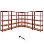 Z-rax 90cm Corner Racking Bundle: Corner Shelving & 4 Garage Racking Bays