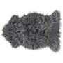 Faux Sheepskin Rug Grey 53 X 88 Cm High Pile