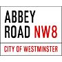 Vintage Metal Sign - Abbey Road, London Street Sign