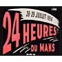 Vintage Metal Sign - 24 Heures Du Mans - Racing Poster