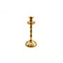 Brass Metal Dinner Candlestick 27cm