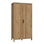 Malte Brun Hallway Wardrobe In Waterford Oak