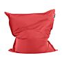 Large Bean Bag Red Lounger Zip Giant Beanbag