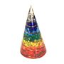 Orgonite Cone - 8cm - Multi Chip