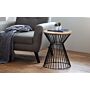 Jersey Round Wire Lamp Table - Euro Oak