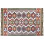 Area Rug Multicolour 160 X 230 Cm Synthetic Material Decorative Tassels Indian Style