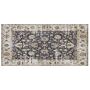 Area Rug Multicolour Polyester And Cotton 80 X 150 Cm Oriental Distressed