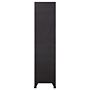 Vidaxl Locker Cabinet Anthracite And Red 90x40x180 Cm Steel